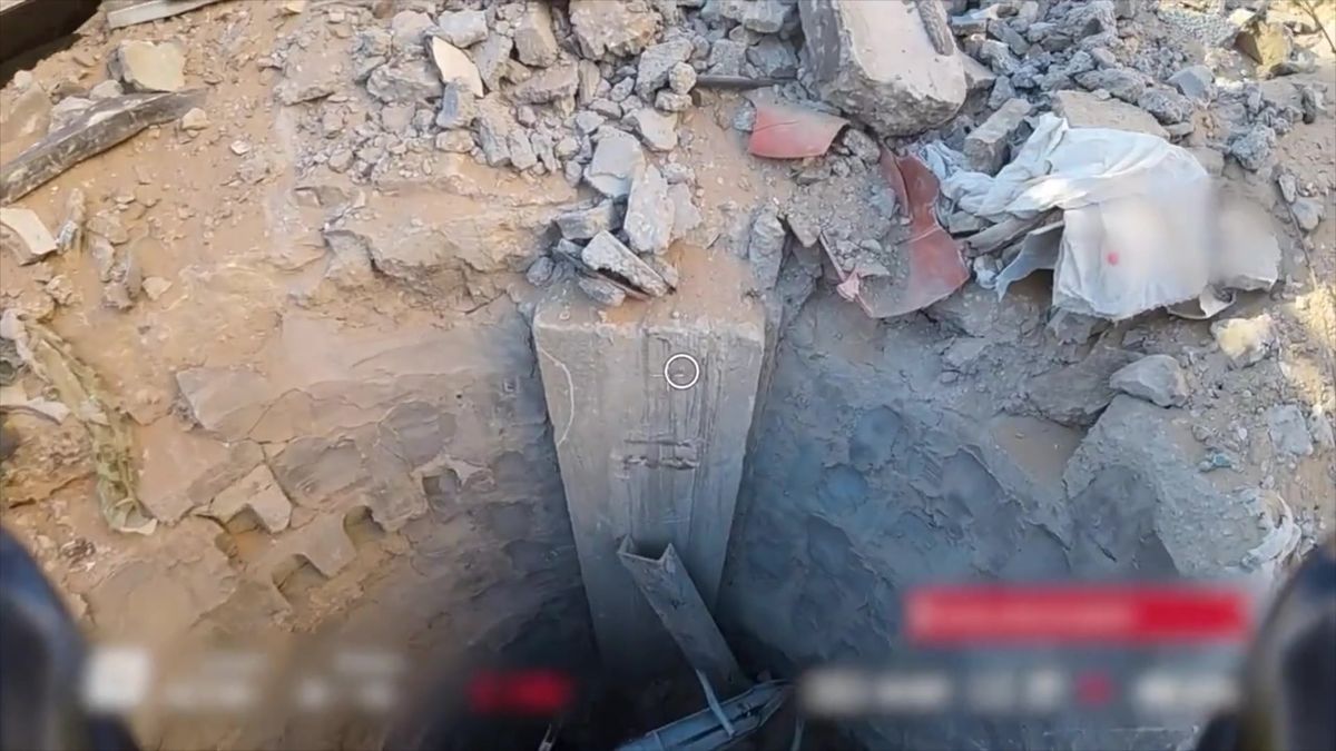 Video: Jasný důkaz. Izraelci objevili pod nemocnicí tunel dlouhý 55 metrů